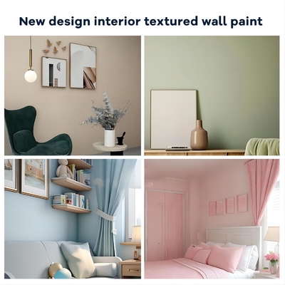 State Liquid Coating Micro Crystal Interior Wall Paint for High Adhesion to Substrate