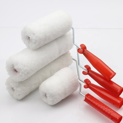 Customized Support ODM Custom Flower Wall Decoration Soft Rubber Paint Roller Brush