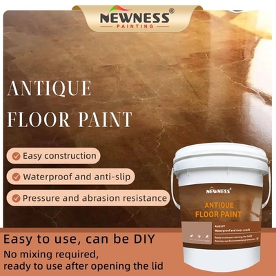 MF Tio2 Epoxy Floor Paint for Concrete Self-Leveling Liquid Coating and Smooth Finish
