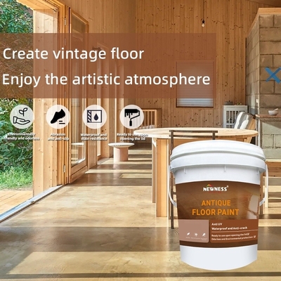 MF Tio2 Epoxy Floor Paint for Concrete Self-Leveling Liquid Coating and Smooth Finish