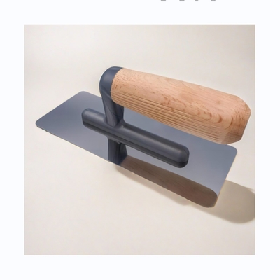 200mm Stainless Steel Plastering Trowel Wooden Handle for Long-Lasting Performance