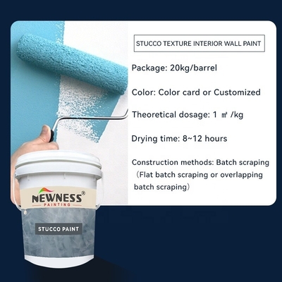 Powder-based Wall Paint for Classic Stucco Venetian Plaster Effect on Interior Walls
