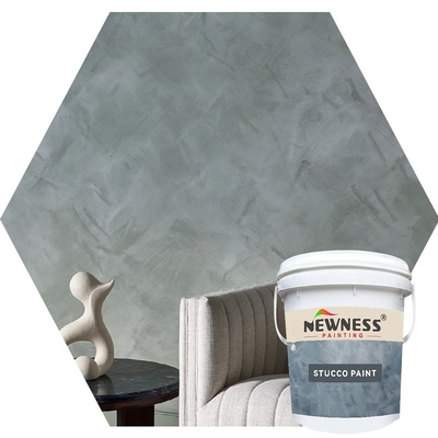 Powder-based Wall Paint for Classic Stucco Venetian Plaster Effect on Interior Walls