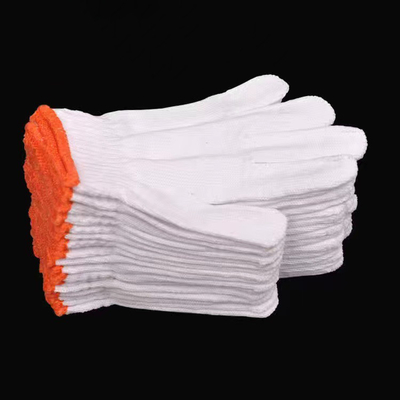 Protective and Comfortable Labor Protection Knitted Cotton Hand Work Gloves for Men