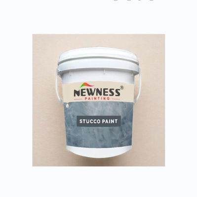 Matte/Glossy Coating Cement Texture Smooth Stucco Plaster Wall Paint French A Certificate