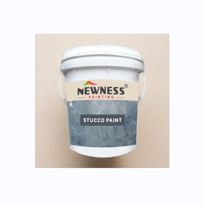 Decorative Glitter Acrylic Stucco White Wall Coating Paint for Interior Walls