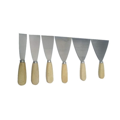90 Degree Blade Angle Wooden Handle Paint Putty Knife Stainless Iron Scraper