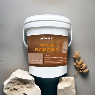Base on Color Chart Metallic Epoxy Self Leveling Paint for Chemical Solvent Corrosion