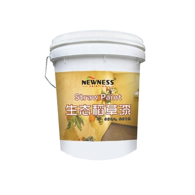 Base on Color Chart Straw Mud Paint for Hotel Interior and Exterior Walls Hotel Usage