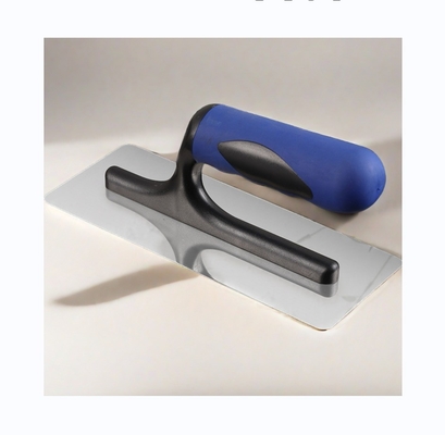Plastic Handle Stainless Steel Blade Drywall Smoothing Tool for Plaster Scraping