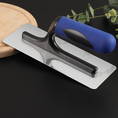 Plastic Handle Stainless Steel Blade Drywall Smoothing Tool for Plaster Scraping