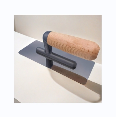 Smooth and Even Plastering Results with 0.7mm Thick Rounded Stucco Smoothing Trowel