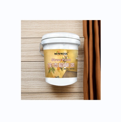 Eco-friendly Acrylic Straw Paint for Indoor Straw Wall Main Raw Material Acrylic