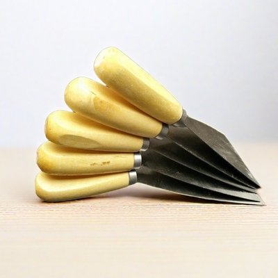 Stainless Steel Blade Wood Handle Scraper Putty Knife for Custom Logo Personalization