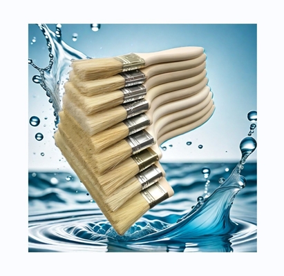 Stainless Steel Ferrule 2inch Wooden Paint Brush for Professional Wall Paint