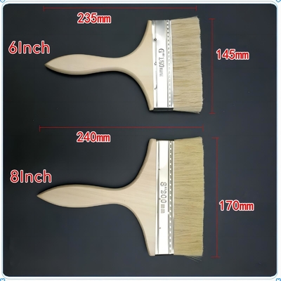 Sash Cutter Tapered Filament Long Handle Paint Brush for Painting in Australian Market