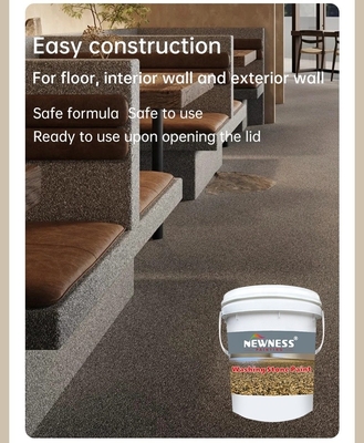 Scratch Resistant Coating Exterior Wall Granite Stone Texture Paint for House CAS No. 79-10-7