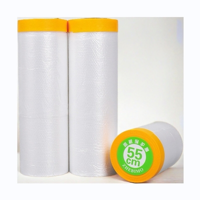 Masking Film Tape The Ideal Solution for HDPE Covering Width 30cm-300cm