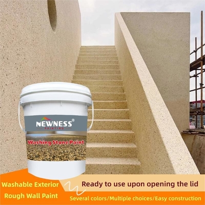 Building Coating Exterior House Wall Painting with Granite Paint Rough Texture Effect