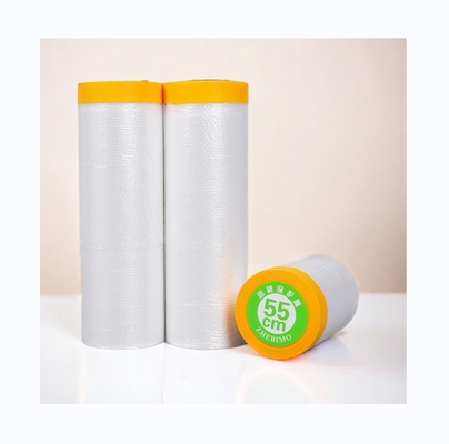 Hand-Powered Pre Folded Masking Film for Painting Protection 10m-25m Coverage
