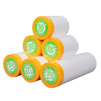 Hand-Powered Pre Folded Masking Film for Painting Protection 10m-25m Coverage