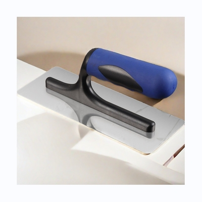 8in Blade Length Stainless Steel Plastering Notched Tile Trowel for Precise Finishing