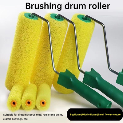 ODM Support 4&quot;6&quot;8&quot; Sponge Dragging Putty Painting Wall Paint Tools with Linen Texture