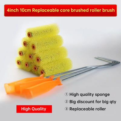 ODM Support 4&quot;6&quot;8&quot; Sponge Dragging Putty Painting Wall Paint Tools with Linen Texture