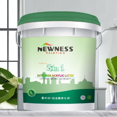 Building Coating Interior Wall Paint Emulsion with Supper Coverage CAS No. 9003-01-4