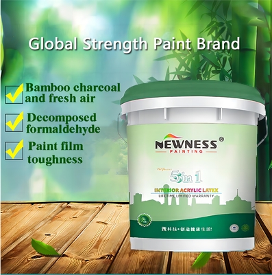 Flat/Matte Interior Wall Emulsion Paint Direct Supply from Brush Application Method