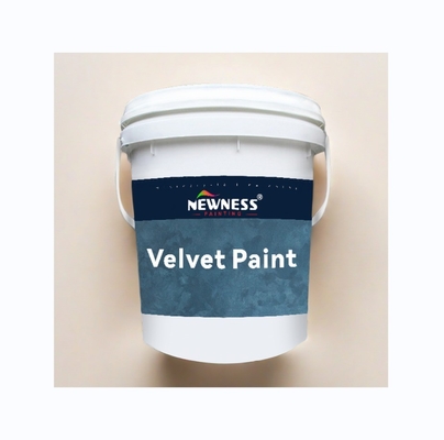 Colorful Interior Decor with French A Certified Metallic Wall Paint Brush Application