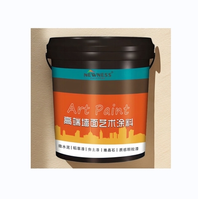 Wall and Ground DIY Eggshell Paint Rubber Base Project with Anti-stain Washable Acrylic