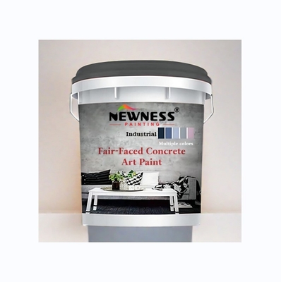Base on Color Chart Colorful Optional Ecological Micro Cement Paint for Living Room