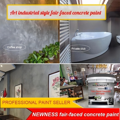 Main Raw Material Acrylic Durable Micro Cement Paint for Popular Floor Worktop Coating