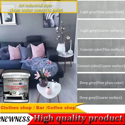 Main Raw Material Acrylic Durable Micro Cement Paint for Popular Floor Worktop Coating