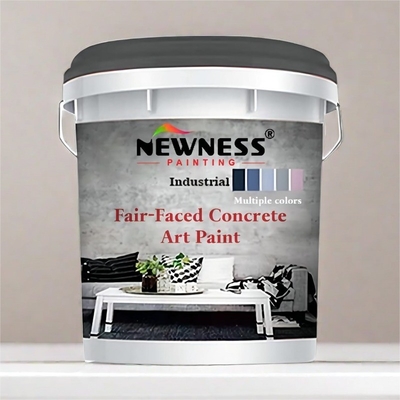 Main Raw Material Acrylic Waterproof Faux Concrete Paint for Wall and Ground