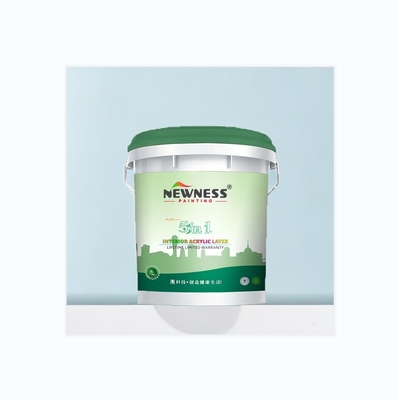 Decorative Interior Wall Coating with Waterborne Emulsion Paint and Matt Acrylic Latex