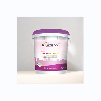 Steel Application Area Interior Wall Emulsion Brush Acrylic Latex Paint in White