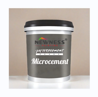 Create a Sleek Look with Glossy Micro Cement Wall Paint Exterior Interior Decoration