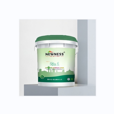 Mould Proof Interior Wall Paint Acrylic Liquid Paint with Net Formaldehyde Advantage