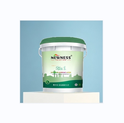 Brush Application Eco-friendly Emulsion Interior Wall Paint in Pink for Custom Color