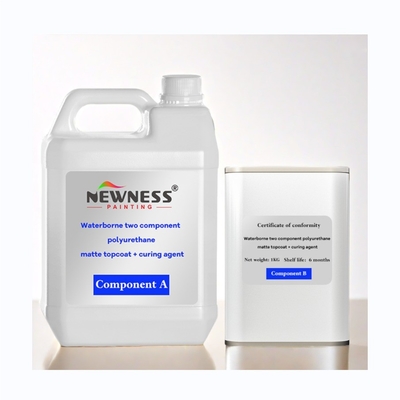 Acrylic Semi-Matt Varnish Paint for Transparent Finish from Main Raw Material Acrylic