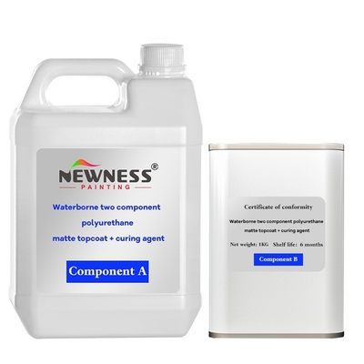 Acrylic Semi-Matt Varnish Paint for Transparent Finish from Main Raw Material Acrylic