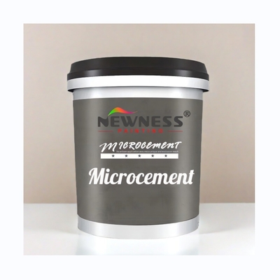 Industrial Style Micro Cement Floor Paint with 15 Square Meter Coverage Vibrant Colors