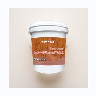 Matt Wood Stain Lacquer Exterior Wall Paint with Weather Resistant Ironwork Coating