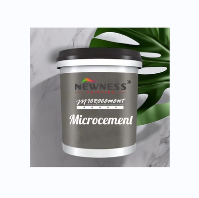 Industrial Style Liquid Coating Microcement For Walls/Floors in Base on Color Chart