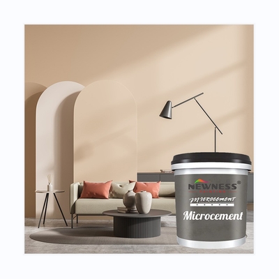20KG/BUCKET Volume Silicate Acrylic Latex Liquid Microcement Paint for Interior Walls