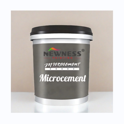 20KG/BUCKET French VOC Regulations A Interior Microcement Wall Paint for House Decor