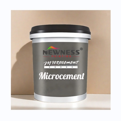MF Tio2 Black Wood Texture Paint Epoxy Resin Floor Coating with Micro Cement Coating