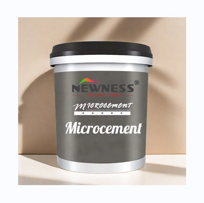 High Toughness and Durable Silicate Micro Cement Wall Paint for Seamless Application